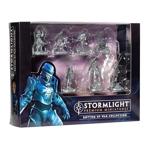 Stormlight Archive Rhythm of War Minis - 7 unpainted miniatures