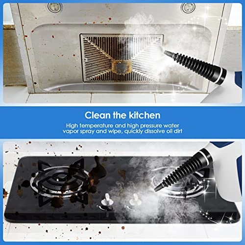 Handheld Pressurized Steam Cleaner Set