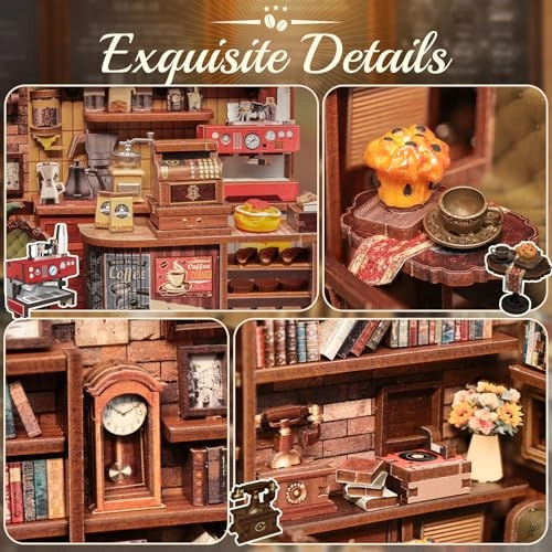 Book Nook Kit - Corner Coffee Shop