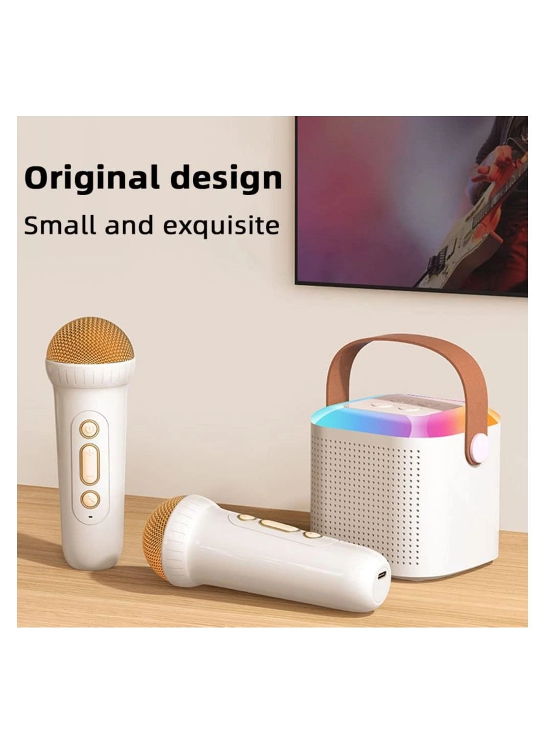 Portable Handheld Mic Speaker - Mini Microphone Wireless