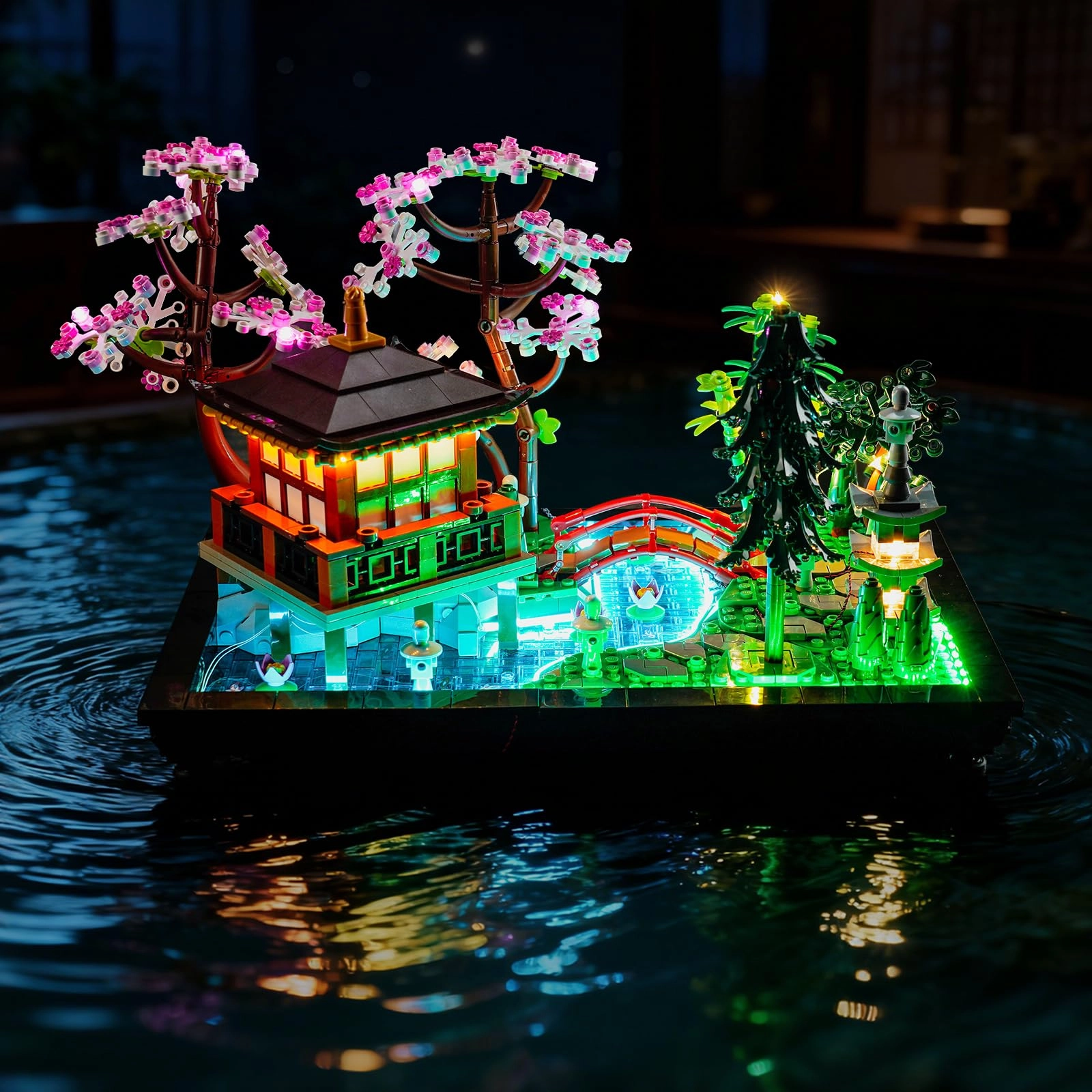 Brickshining LED Lighting Compatible with Lego Tranquil Garden 10315