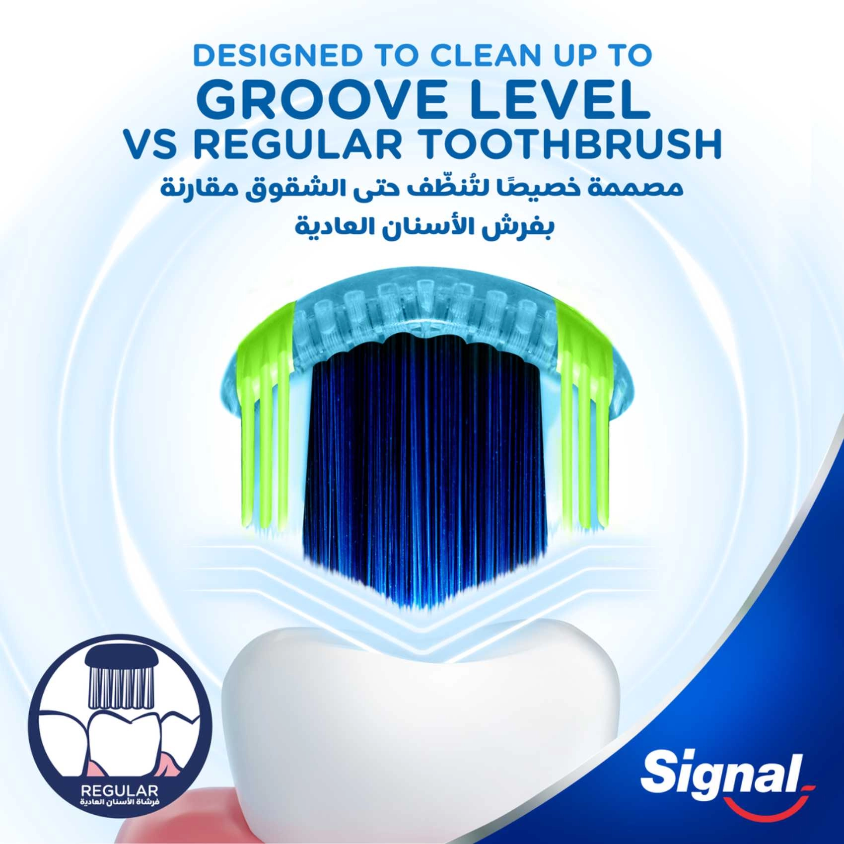 4D Toothbrush - Medium 2-Piece Pack