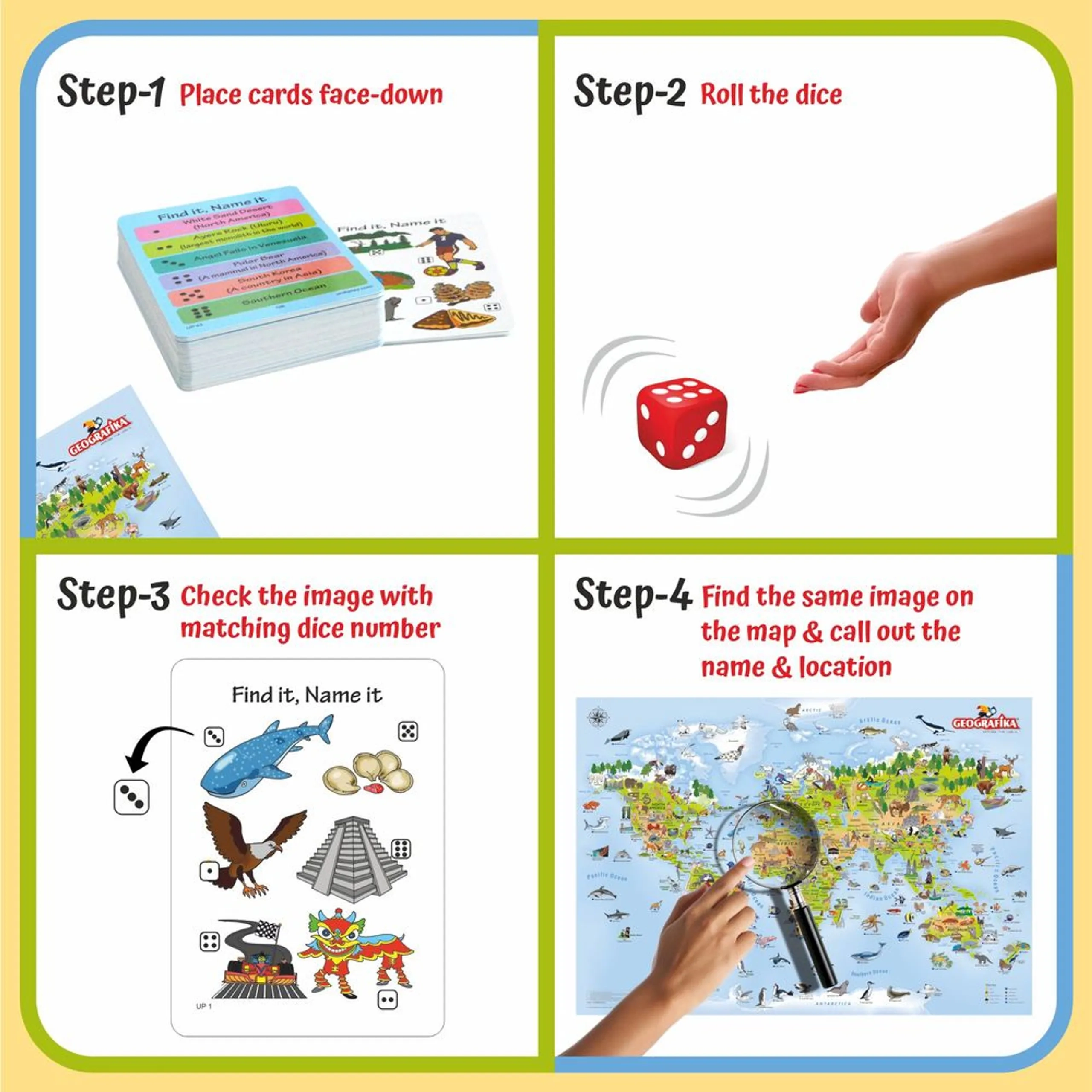 Geografika - Suitable for 5 years and above