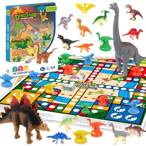 Dinosaur Board Game - 17 Pieces