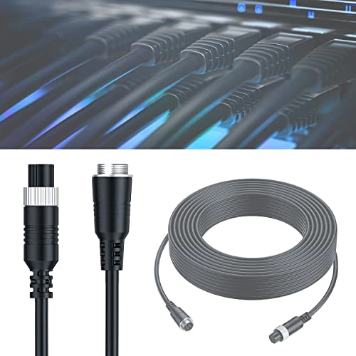 4-Pin Aviation Extension Cable - 10M Waterproof Shockproof