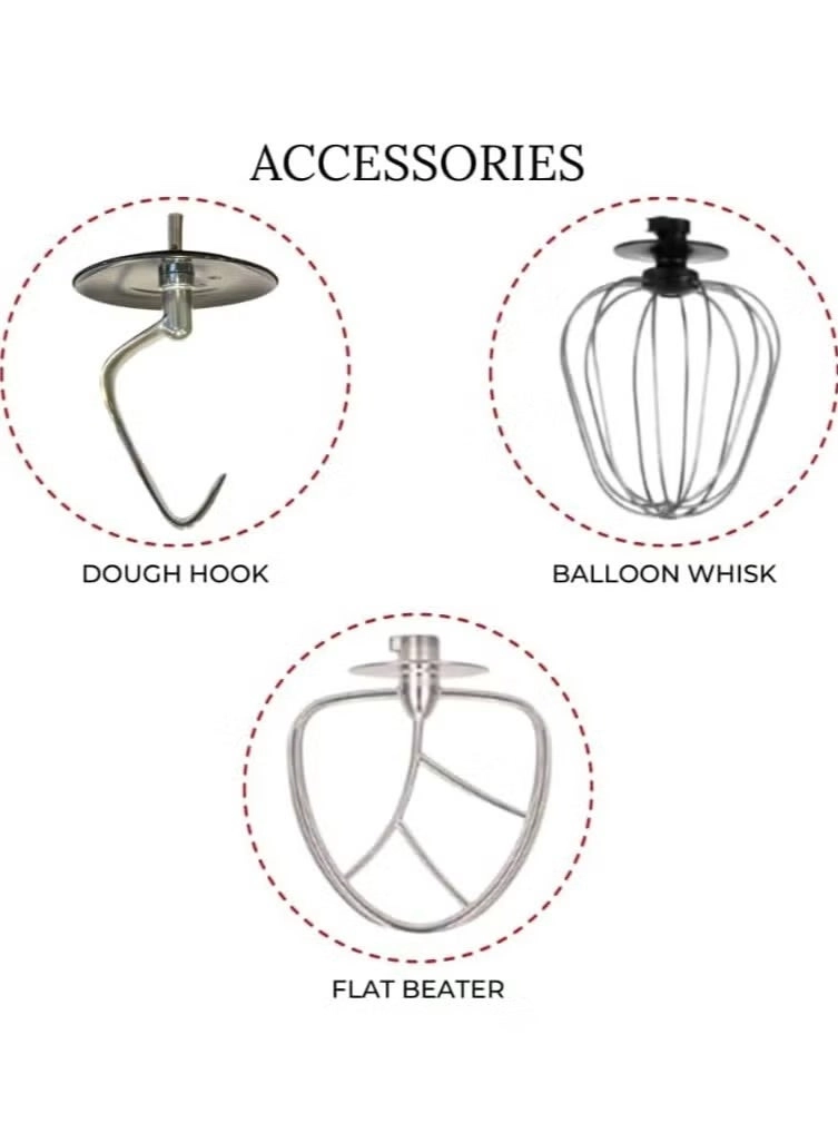 Stand Bowl Mixer - 5L 1200W