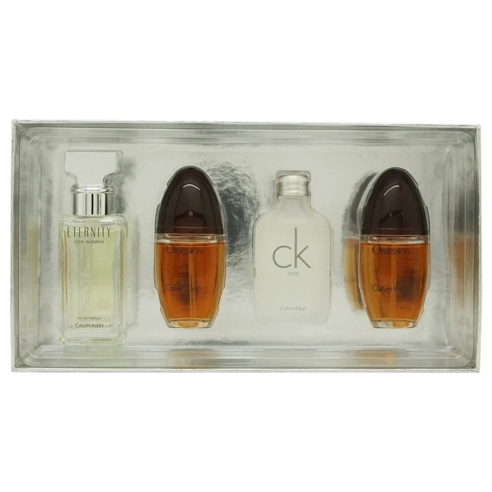 Calvin Klein Obsession - Eau de Parfum 15ml + Eternity - Eau de Parfum 15ml + Ck One - Edt 15ml