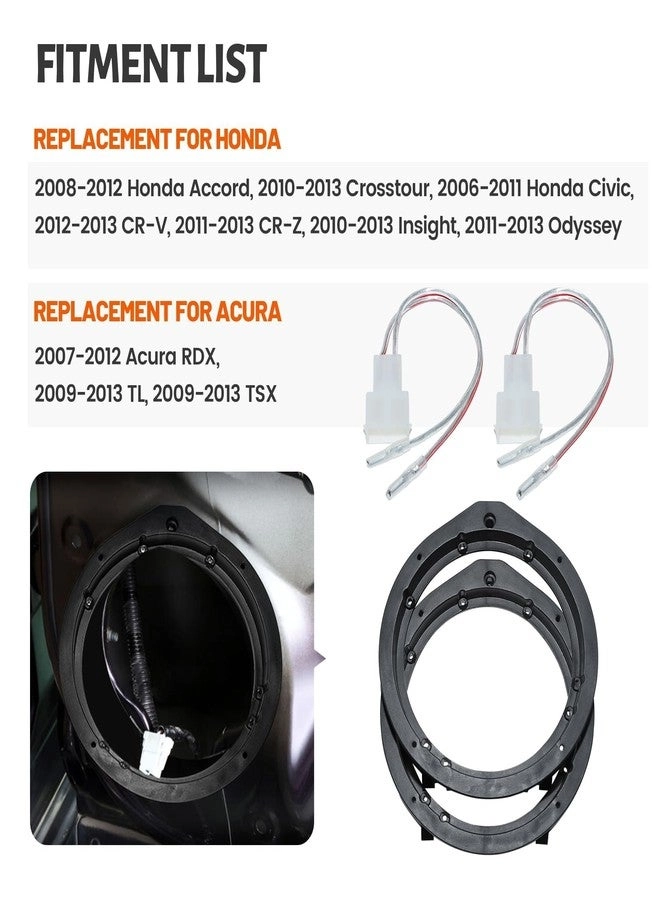 6.5 Inch Speaker Adapter Bracket Kit