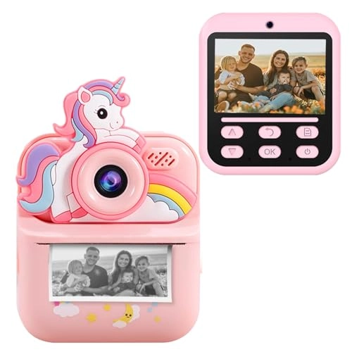 Instant Print Camera - 64G 48MP 1080P