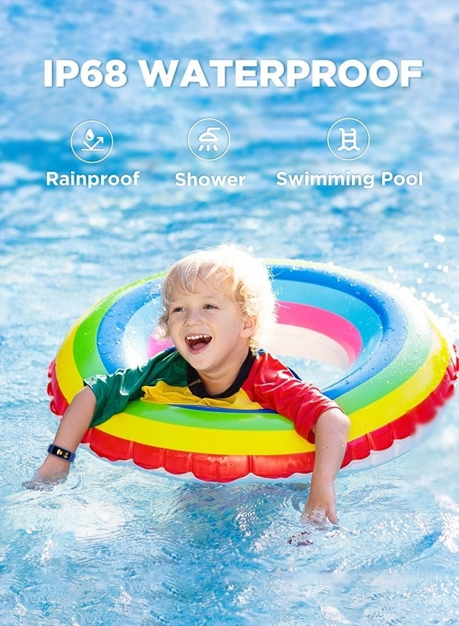 Vigor - Kids Fitness Tracker IP68 Waterproof Heart Rate Sleep Monitor