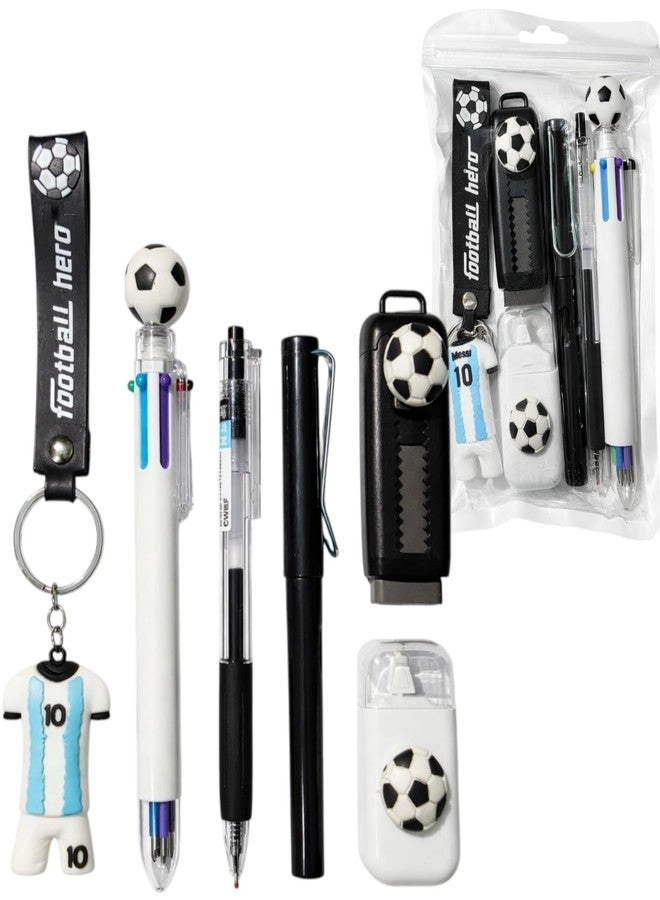 SAMVARDHAN Football Stationery Set - 6 Pc