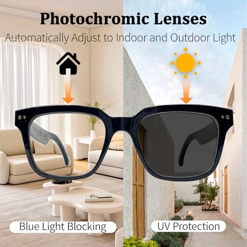 KL03 - AI Smart Glasses Real-Time Translation Bluetooth