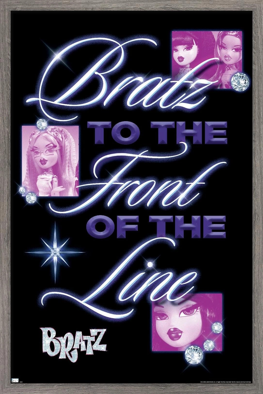 Bratz: Girls Nite Out - Front Of The Line Wall Poster - Paper 22.4\"L x 14.7\"W