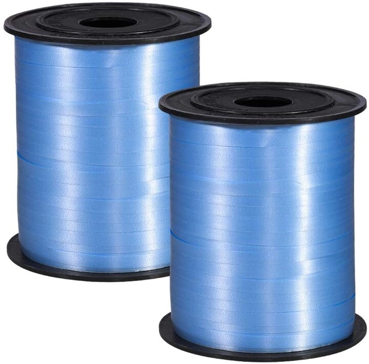 Party Time Trading LLC Crimped Curling Balloon Ribbon - 2 Rolls Wedding Baby Shower Birthday