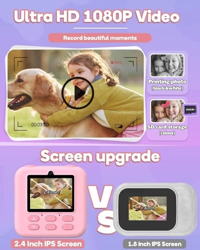 Print camera - 2.4 Inch 1080P