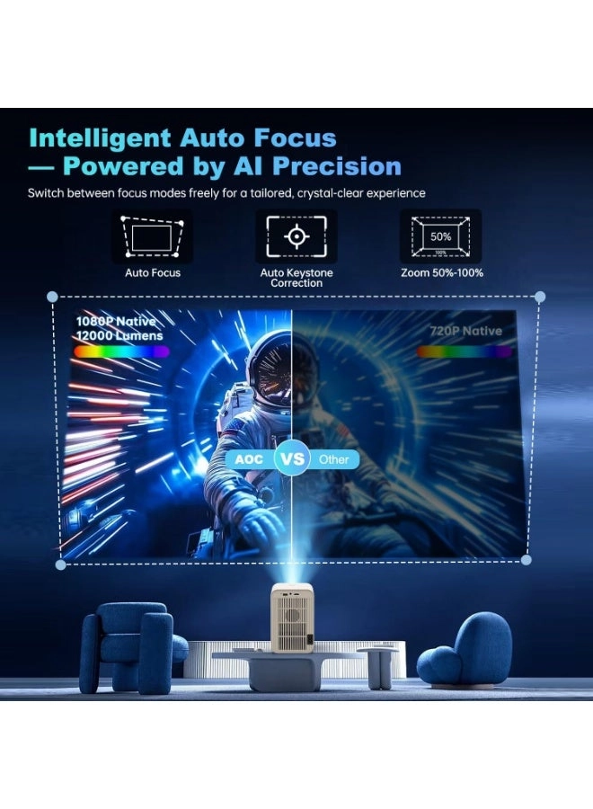 Smart Projector - 300 ANSI 1080P