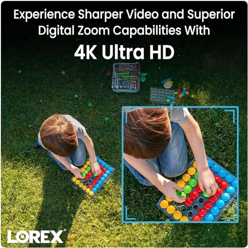 Indoor/Outdoor IP Security Camera 4K