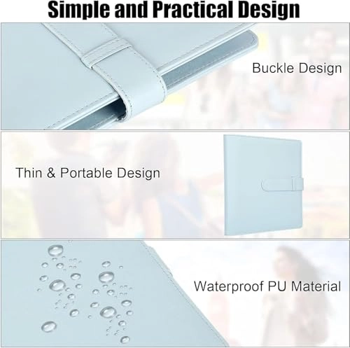 4x6" 500 Pockets Scrapbook Photo Album