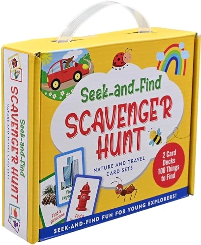 Seek-And-Find Scavenger Hunt Card Set - English Children/Juvenile
