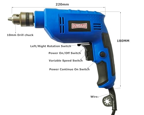 drill machine - 500W 10mm