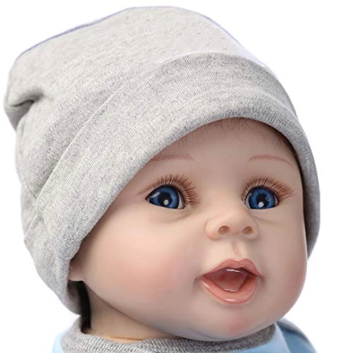 Reborn Baby Doll - 55cm/22in Soft Silicone Dressed