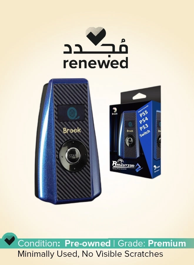 Brook (Renewed) Ras1ution 2 - PS5 PS4 Xbox Series X Switch2 PC