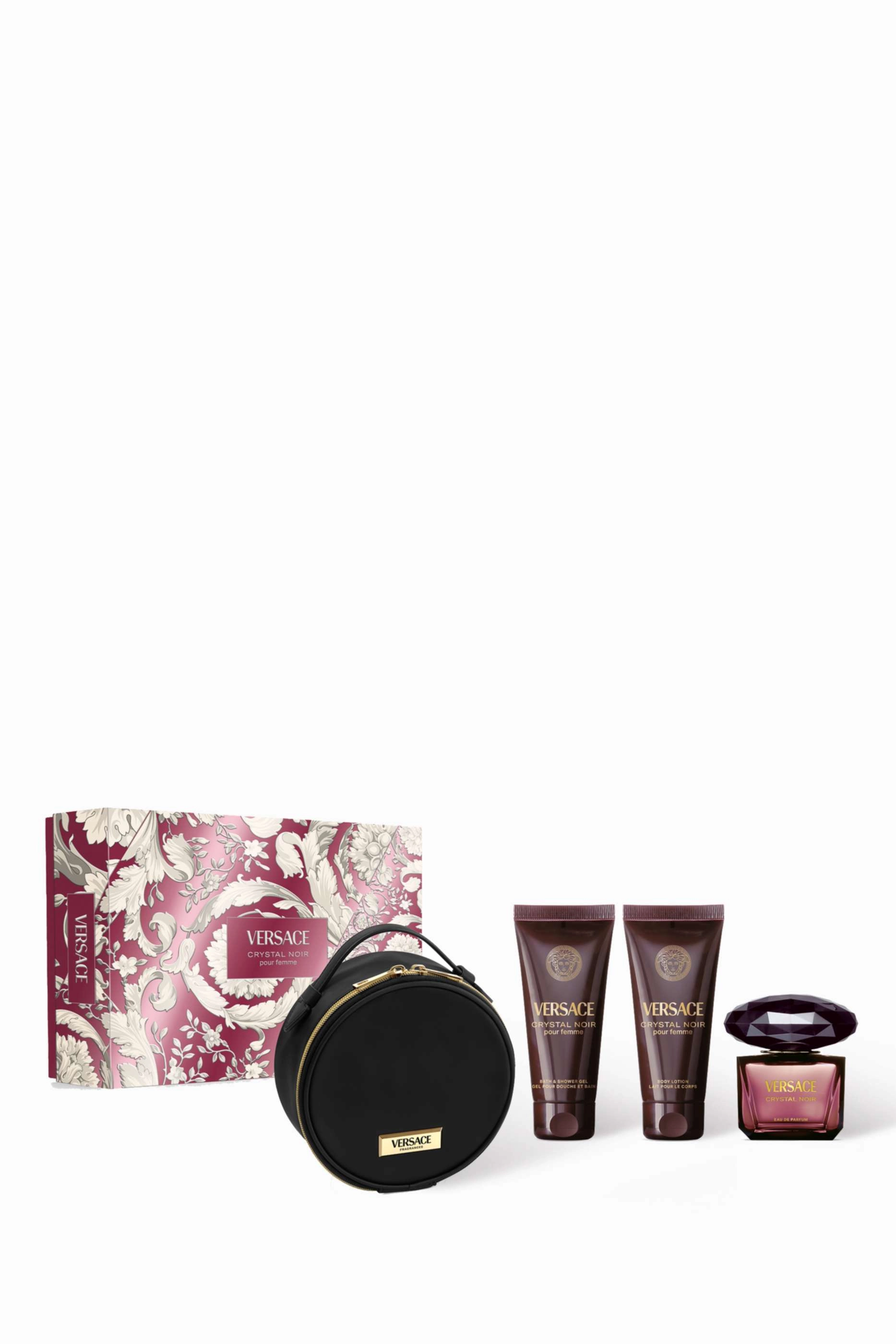 Versace Perfumes Crystal Noir Eau de Parfum 90ml Gift Set