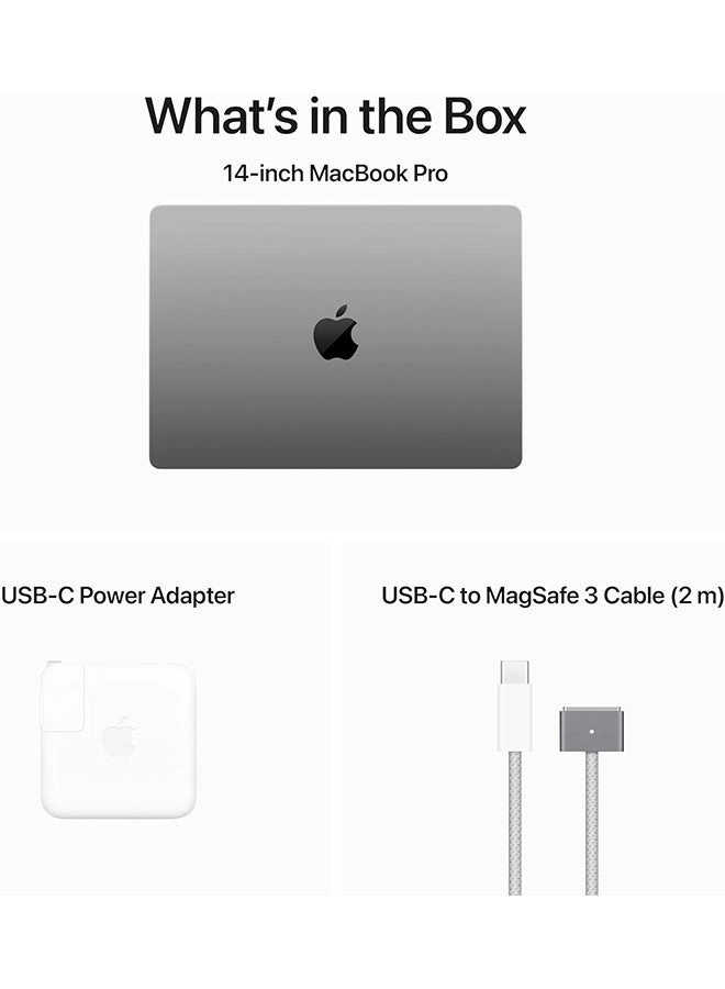 MacBook Pro - 14 inch 512 GB 8 GB M3 chip with 8‑core CPU, 10‑core GPU
