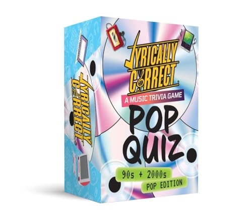 '90s & 2000s Music Trivia Card Game - English Adult