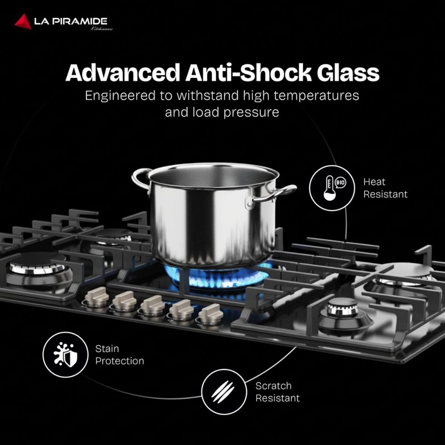 LP-95G1MWMKGB Gas hob