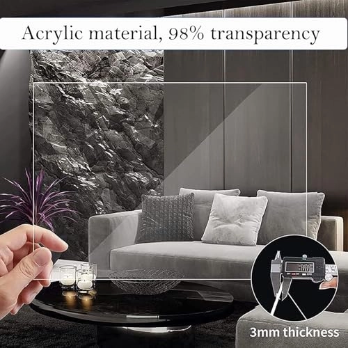 Figures Display Box - 35x30x20cm Acrylic Dustproof Transparent