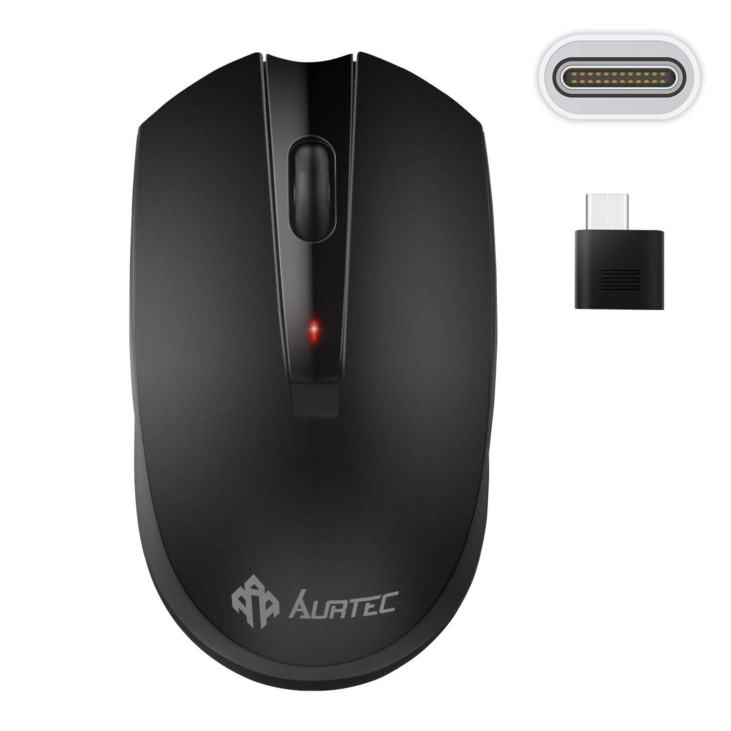 AURTEC Type C Wireless Mouse - USB