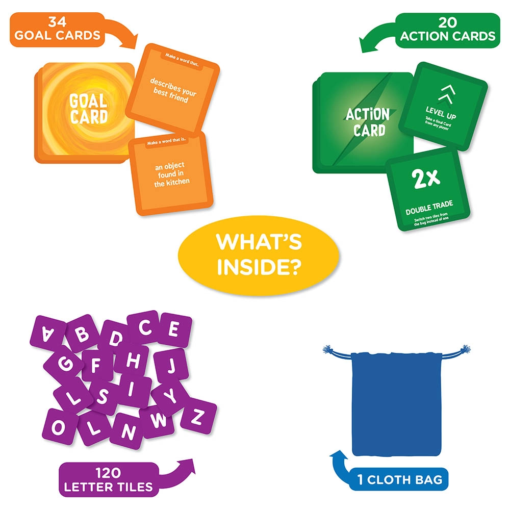 Squik Sentence + Squik Word - Card Game