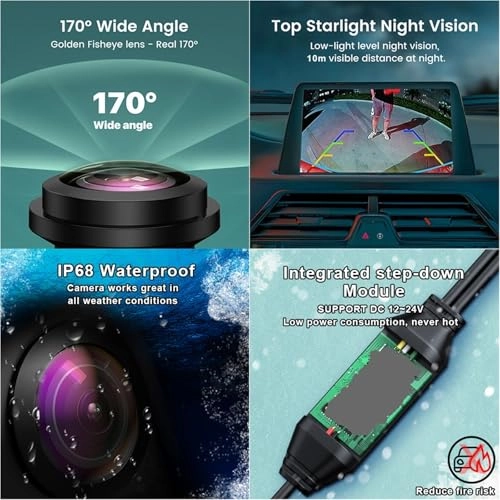 Rear View Camera - Night Vision WIFI