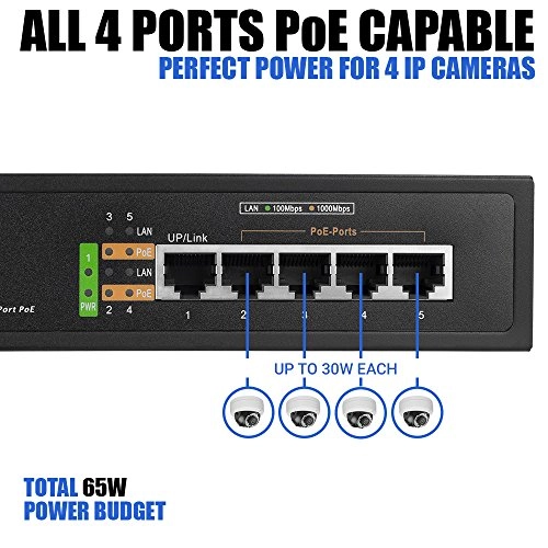 POE-SW501G 5-Ports
