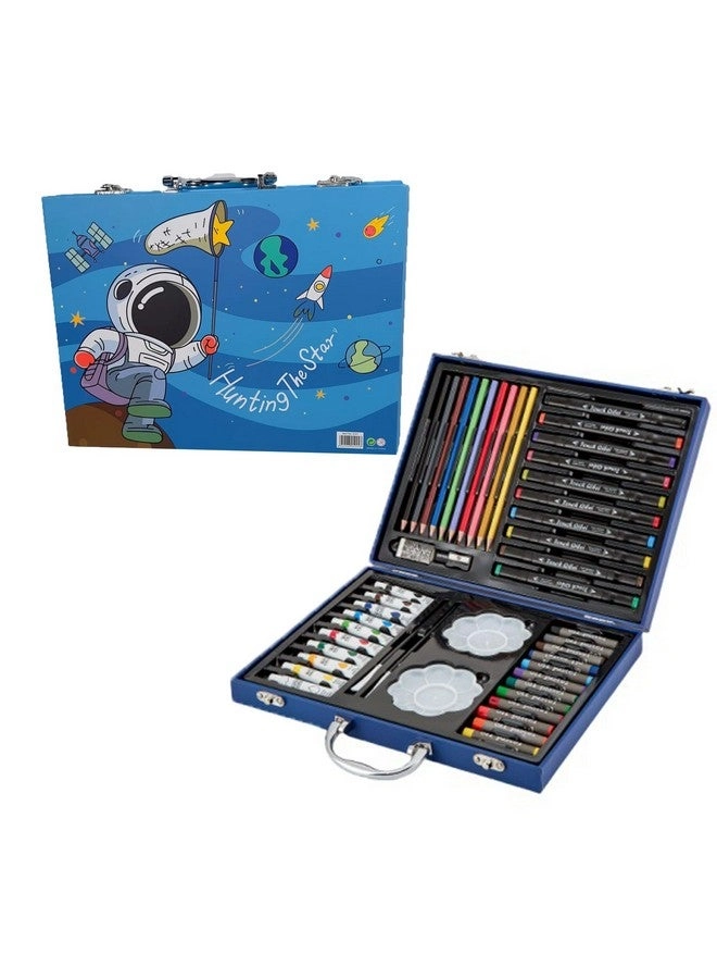 Karp Astronaut Print Children Deluxe Art Drawing Set - 49Pcs