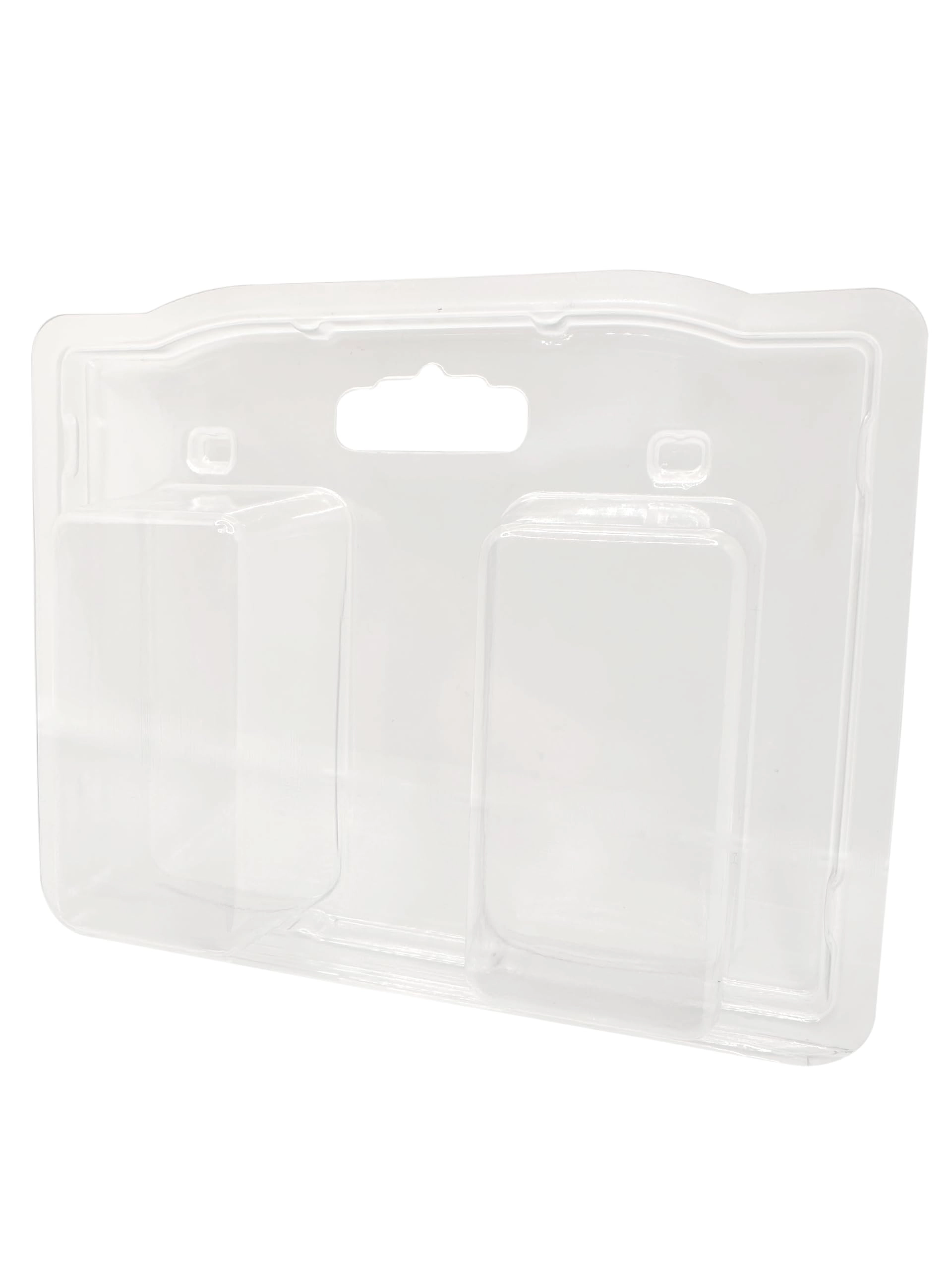 China Plastic Blister Clamshell Display Case - 2-Compartment Transparent for LEGO Minifigures (2CAVPP)