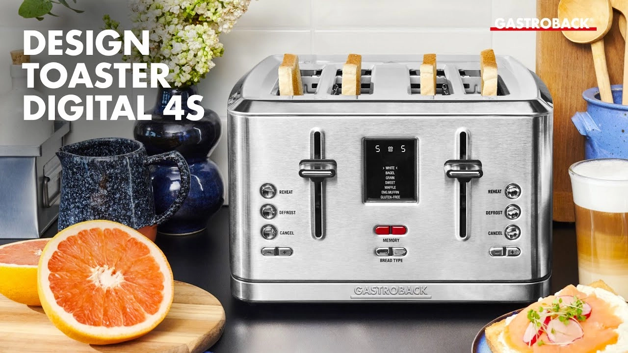 Design Toaster Digital - Four-slice