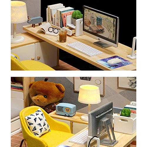 3D Miniature Dollhouse Kit - Sunshine Flower House 1:12