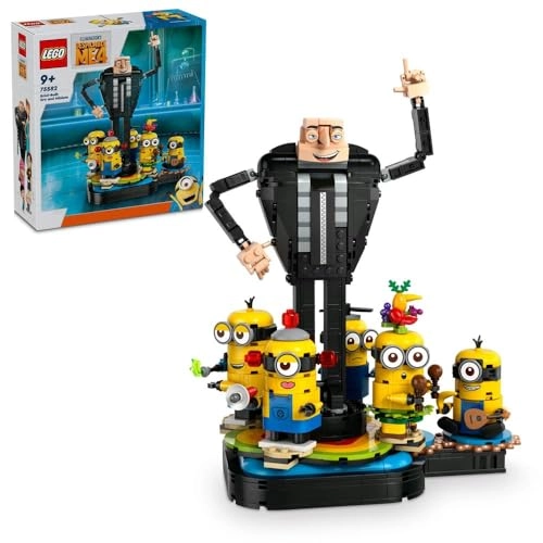 Despicable Me 4 Brick-Built Gru and Minions