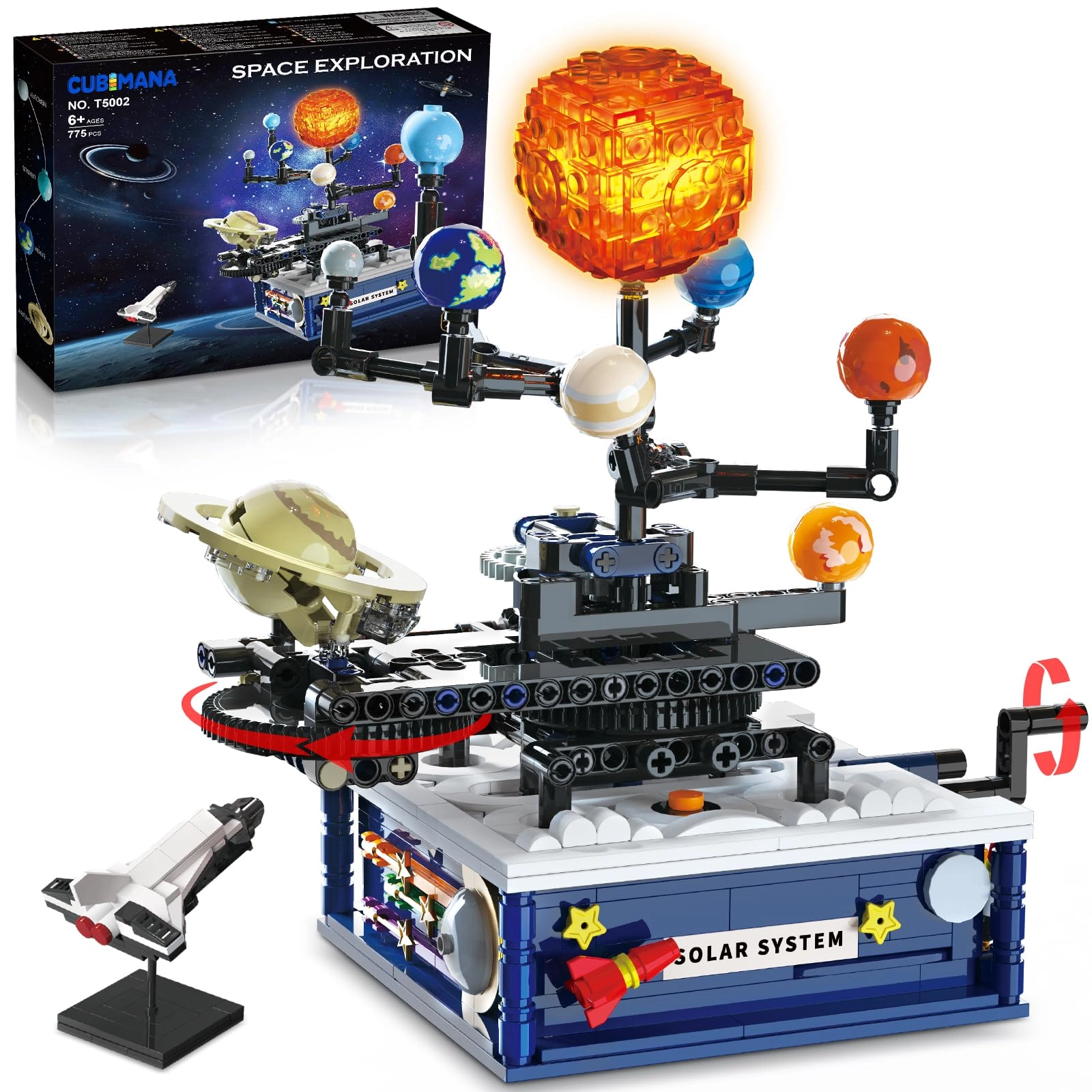 CUBIMANA Solar System Building Set - Science Fiction