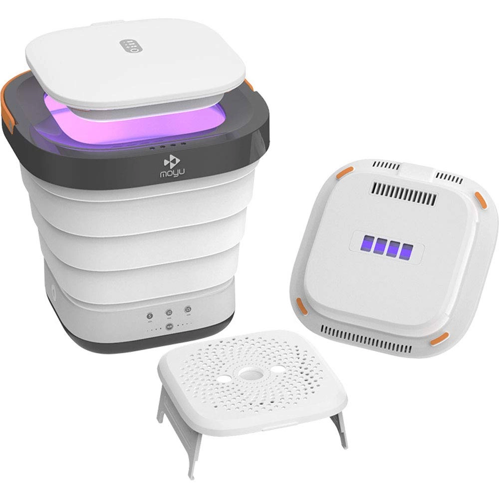 Folding bucket washing machine