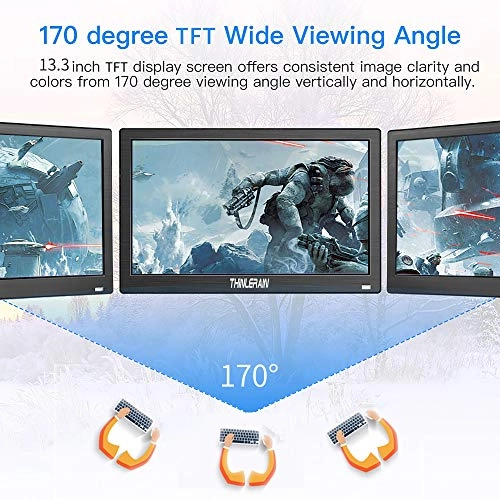 13.3 Inch Small Monitor - 1366x768