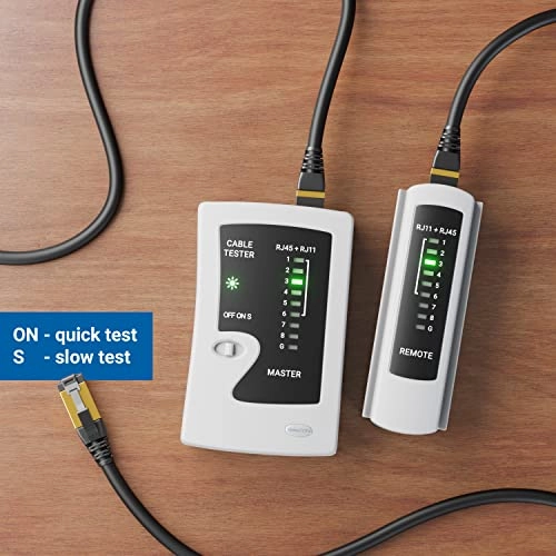 Network Cable Tester - RJ11 RJ12 RJ45 ISDN LAN