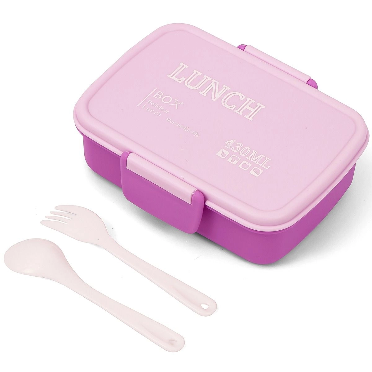 Lunch Box With Bottle - 450ml