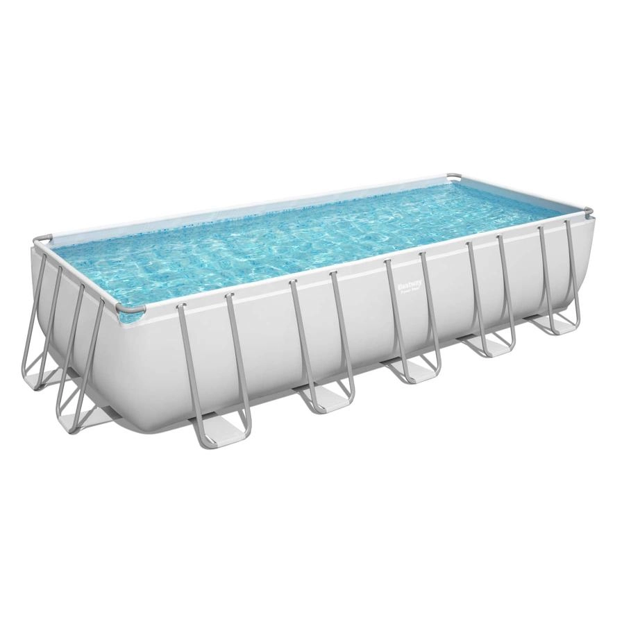 Bestway Power Steel Rectangular Pool Set - 19,281 L