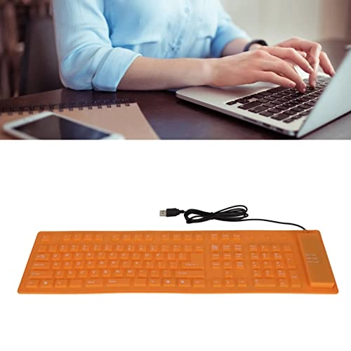 Foldable Silicone Keyboard - Wired