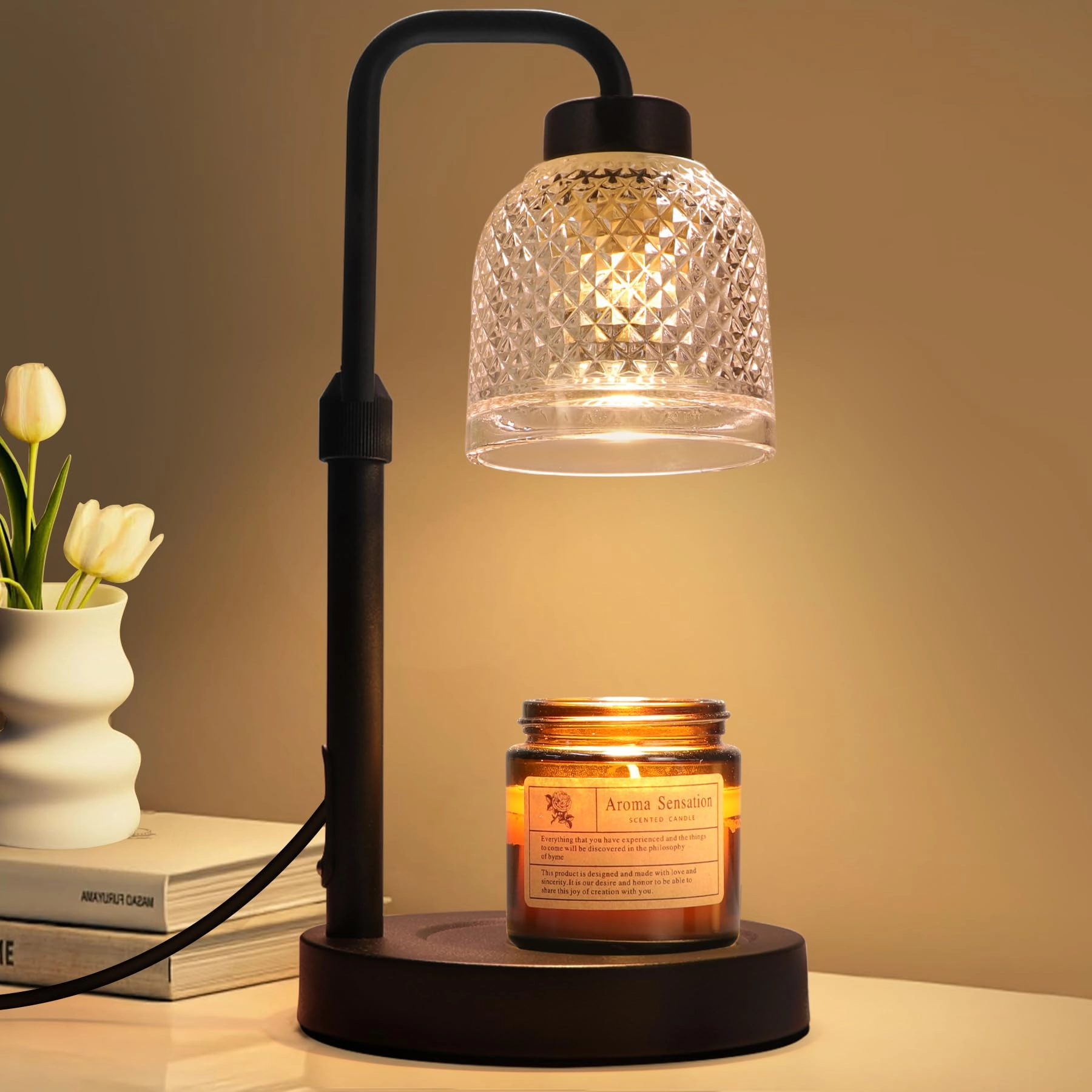 Candle Warmer Lamp - Timer Dimmable Adjustable