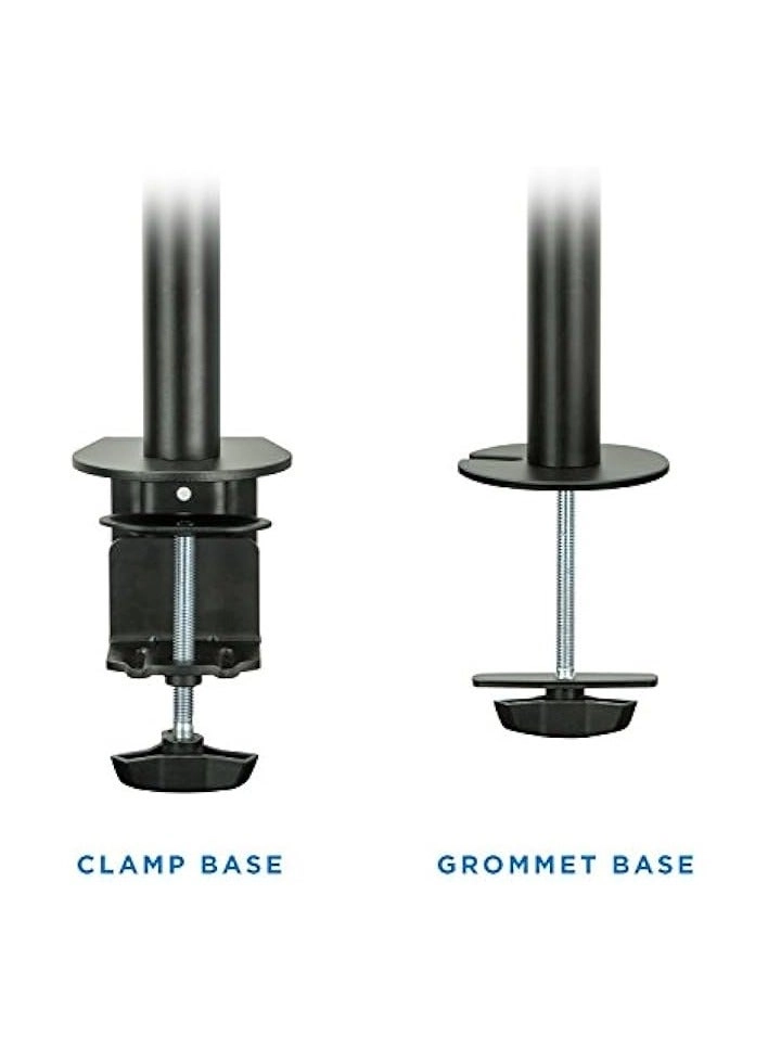 Dual LCD Monitor Desk Mount Stand - 2 27in