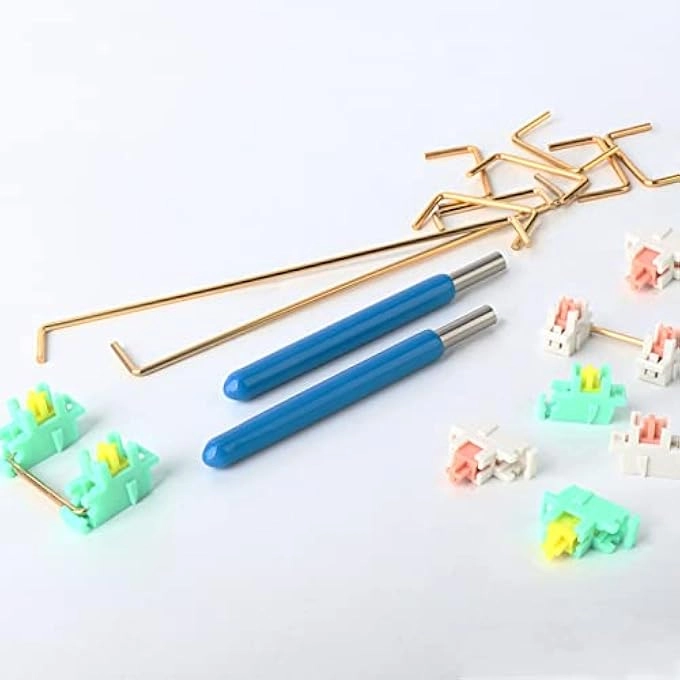 RUNJRX KEYBOARD STABILIZERS - STEEL WIRE CORRECTOR LEVELING ADJUSTER